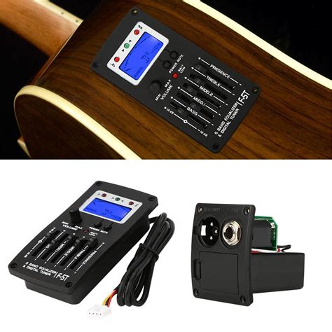 Buy Tbest Guitar Preamp,Guitar Preamp Equalizer Digital Tuner,F 5T