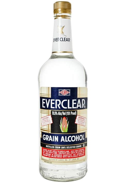 Everclear Grain Alcohol 750 Ml