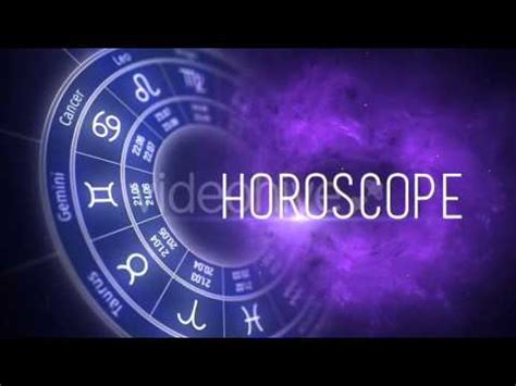 Horoscope pack After Effects Template - YouTube