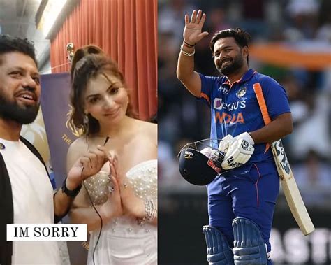 Watch “i Am Sorry” Urvashi Rautela Apologizes To Rishabh Pant Over Interview Controversy