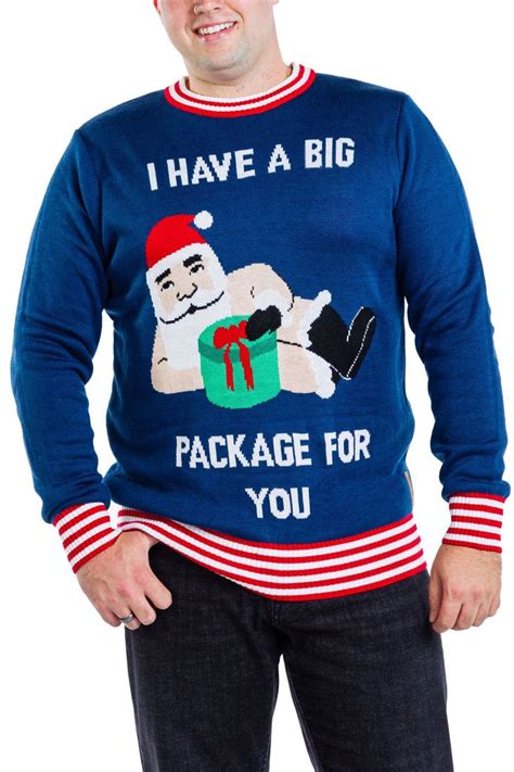 Buy The Best Ts Tipsy Elves Men S Big Package Big And Tall Ugly Christmas Sweater For Dad Mom