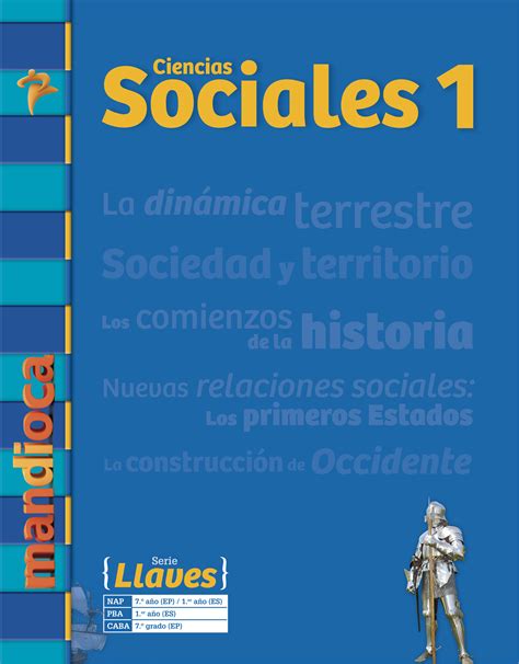 Ciencias Sociales 1 Ep 7º Es 1º Serie Llaves Editorial