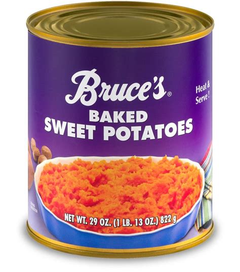I baked sweet potatoes for 10 minutes at 400 to make slicing easier as a previous poster suggested and it helped a lot. Bruce's Yams Baked Sweet Potatoes - Bruce's Yams