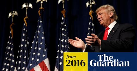 Trump Attacks Clinton As Trigger Happy As He Vows To Expand Military Donald Trump The Guardian