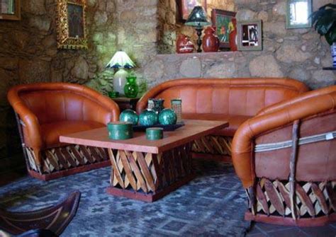 Equipales Rustic Mexican Patio Furniture Authentic Baños De Estilo