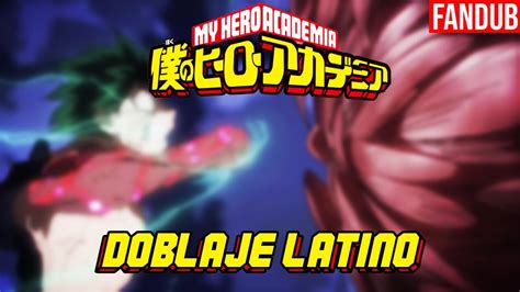 Deku Vs Muscular Boku No Hero Academia Español Latino Fandub