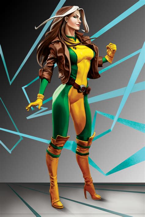 Hot Pictures Of Rogue From Marvel Comics The Viraler