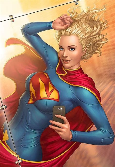 Supergirl Selfie By Dmitry Grebenkov Dcs Greatest