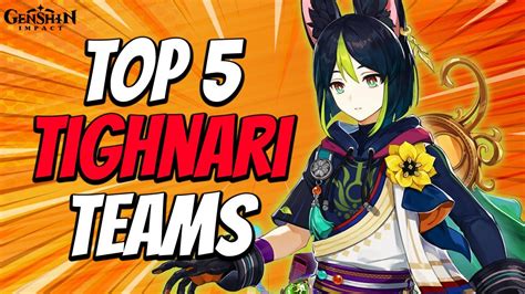 Destroy Everything With These Top 5 Best Tighnari Teams Genshin