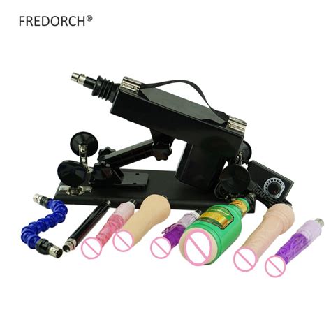 Fredorch Sex Love Machine For Man And Women With 8 Dildos Accessories