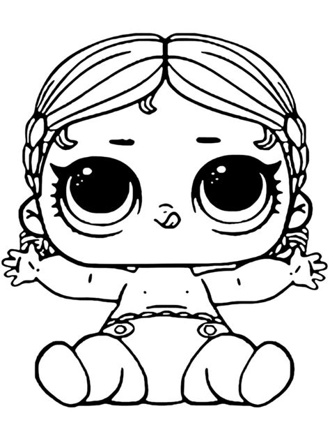 These baby coloring pages are a fun way to celebrate a new baby in your house. Baby LOL Surprise coloring pages. Download and print Baby ...