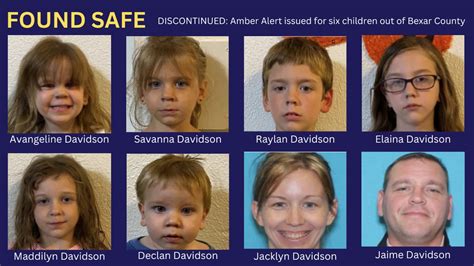Amber Alert Discontinued Six Abducted Children Found Safe Woman Taken