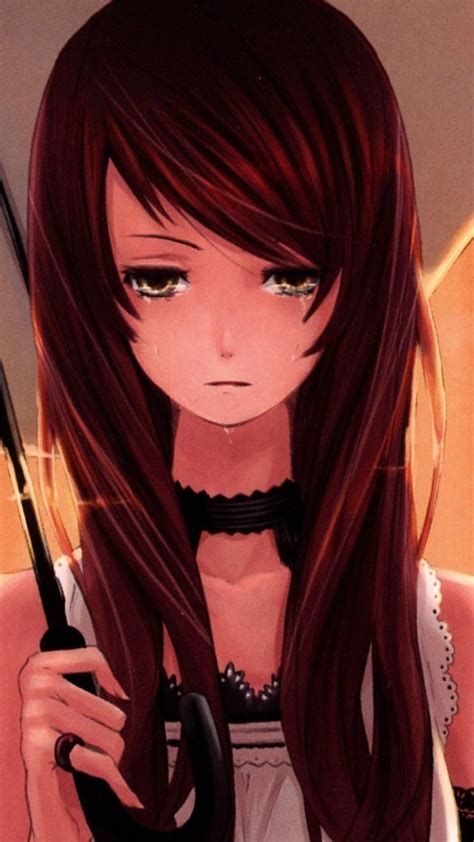 Aesthetic Sad Anime Girl Wallpaper Download Mobcup