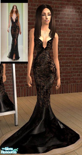 The Sims Resource Versace Dress