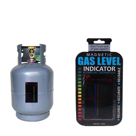 Propane Butane Lpg Fuel Gas Tank Level Indicator Magnetic Gauge Caravan Bottle Temperature