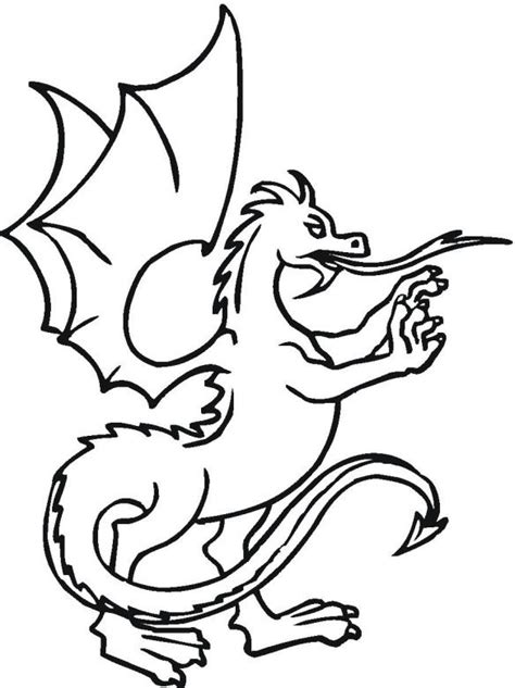 The myth of dragons has inspired some of the best books, shows, and movies. Medieval Dragon Coloring Pages - Coloring Home