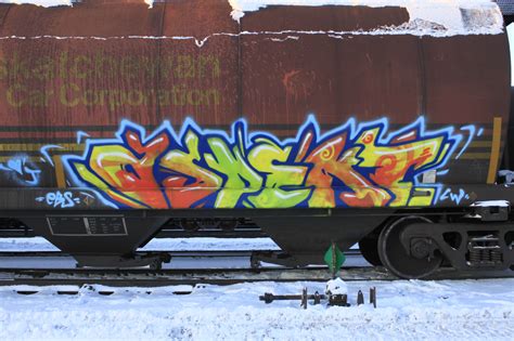 Wallpaper Train Railway Steel Graffiti Street Art Cargo