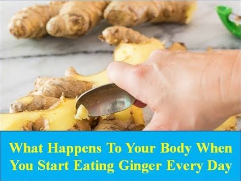 What Happens To Your Body When You Start Eating Ginger Every Day Health Care YouTube