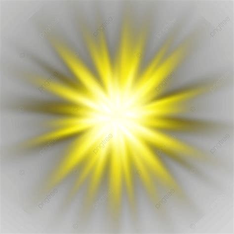 Glowing Light Effect Png Image Yellow Glow Light Effect Gold Effect