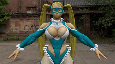 Sfv R Mika By Gatito Scavenger D Model Model Character