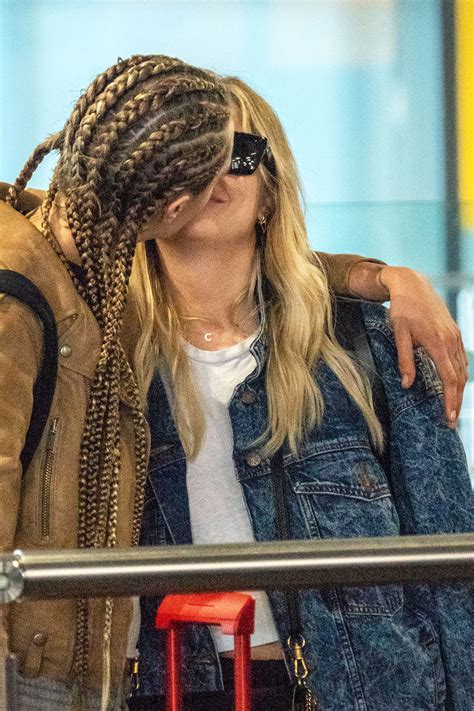 Cara Delevingne And Ashley Benson Kiss In London Airport