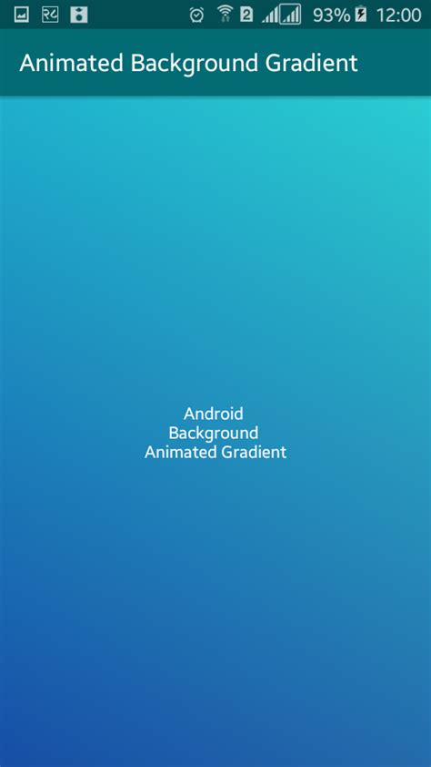 Animated Gradient Background In Android Viral Android