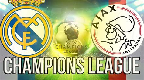 Real Madrid X Ajax Champions League Oitavas De Final 05032019 Youtube
