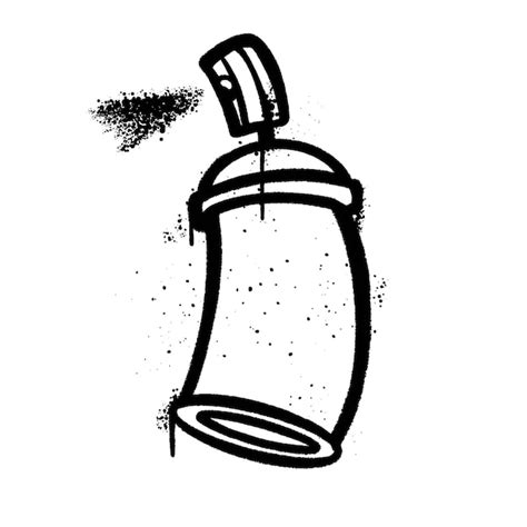 Premium Vector Graffiti Spray Paint Isolated Vector