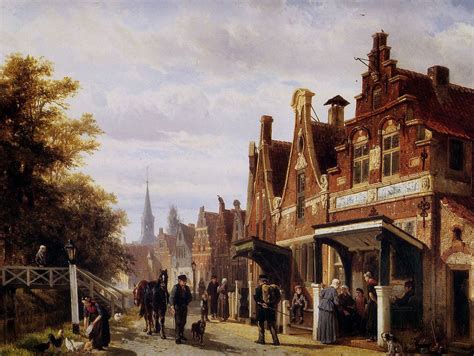 25 Dreamlike Paintings Of 19th Century Dutch Towns And Cities In 2022