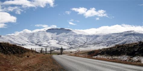 Lesotho Drakensberg Mountain Snow Ashanti