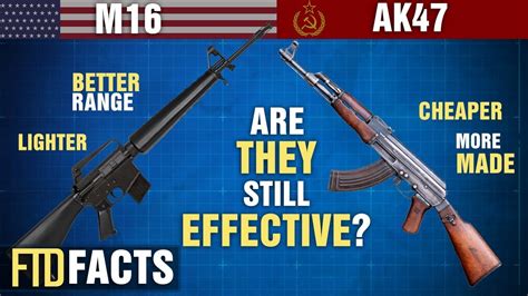 The Differences Between The M16 And Ak 47 Youtube