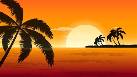 Sunset Drawing Images At Explore Collection Of