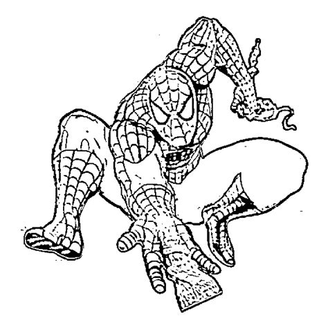 Coloring Spiderman Coloring Pages For Kids