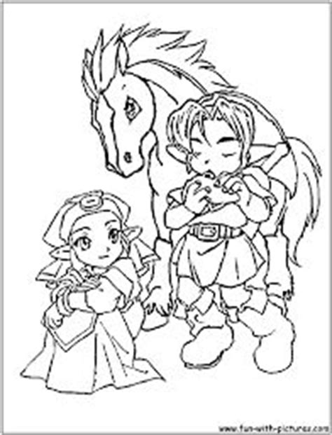 Go into the library (the big stone building in the southwest corner of the village), and with the pegasus boots equipped, hold. Zelda Coloring Pages For Kids | For the Home | Pinterest ...