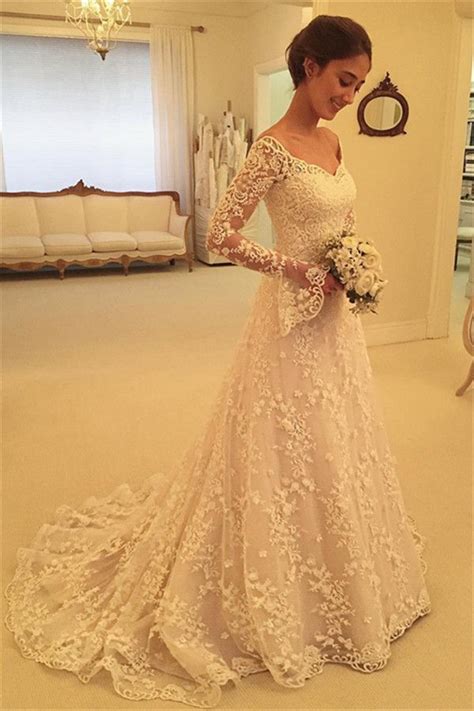 Dazu gehört ein breiter weiss. Fashion Hochzeitskleider Für Mollige mit Ärmel Günstige ...