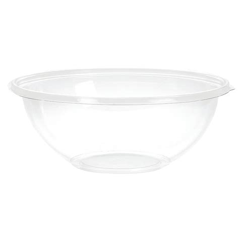 Classic 320 Oz20 Lb Clear Plastic Carryout Bowl 16dia X 5 12d