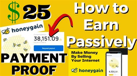 Honeygain Payment Proof Honeygain Tricks How To Earn Passive Income
