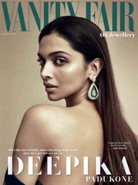 Deepika Padukone Looks Enticing On Vanity Fair Cover Deepika Padukone’s Vanity Fair Uk Photoshoot