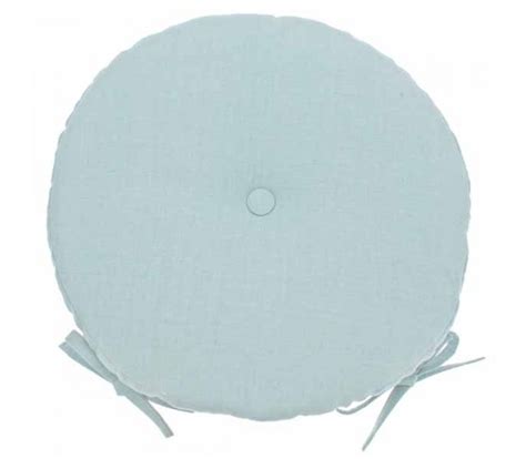 At cushion.com you can create custom seat cushions for just about any application in your sizes and choice of furniture grade fabric. Metro opal round seat pad