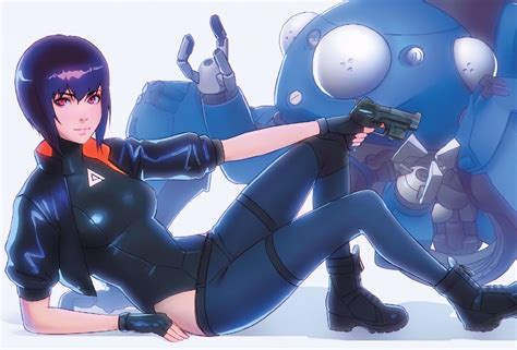 Ghost In The Shell Sac 2045 Poster Illustrated By Rotten Usagi Ghost In The Shell Anime