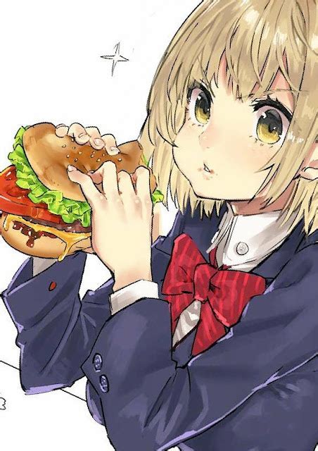 Anime Girls Hamburger Animoe