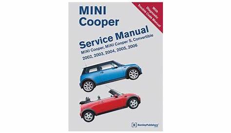 mini cooper repair manual pdf