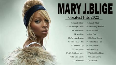 Mary J Blige Greatest Hits Full Album Top Hits 2022 Mary J Blige