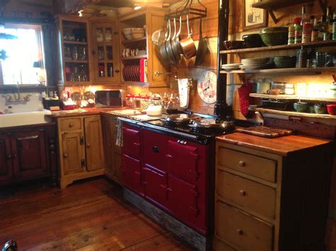 red aga kitchen designs - Google Search | Kitchen design, Aga kitchen