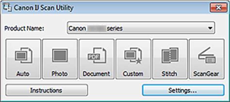 Canon ij scan utility is licensed as freeware for pc or laptop with windows 32 bit and 64 bit operating system. Canon : PIXMA Manuals : E610 series : What Is IJ Scan ...