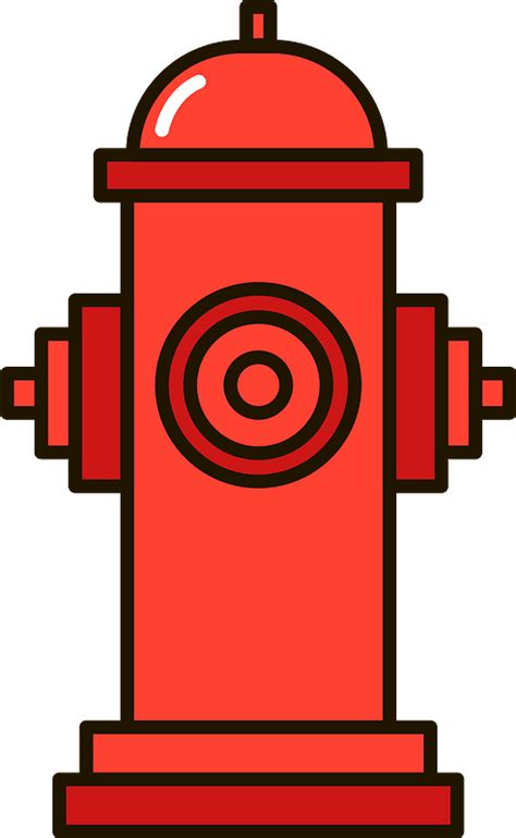 Coloring Pages Clipart Fire Fire Hydrant Drawing Easy Hd Png Images