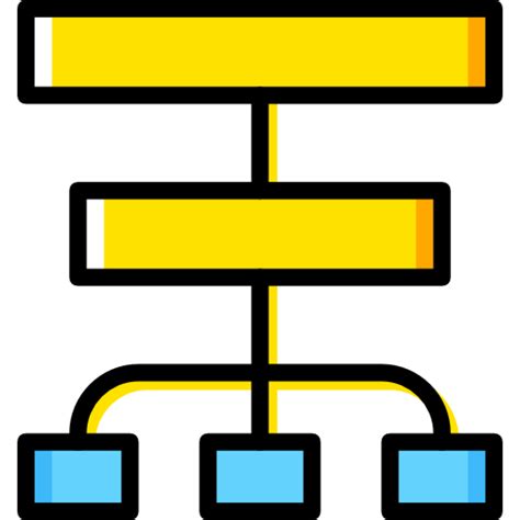 Diagram Basic Miscellany Yellow Icon