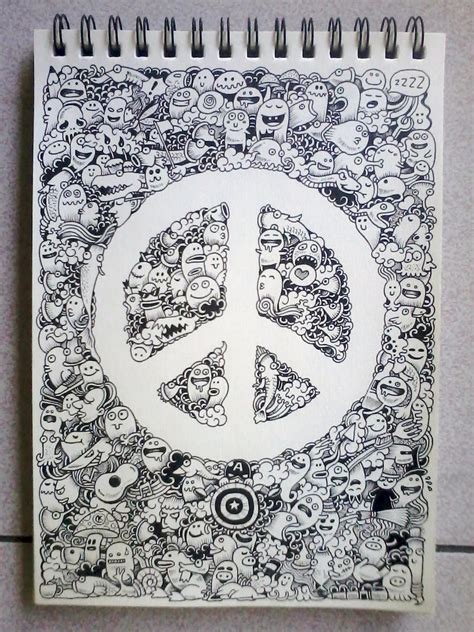 Peace Doodles By Kerbyrosanes On Deviantart