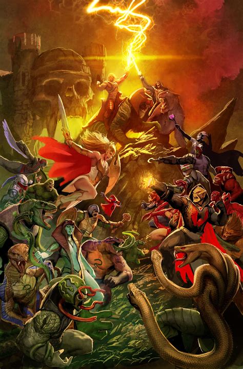 DC COMICS AND MATTEL TO RELEASE NEW MAXI-SERIES 'HE-MAN: THE ETERNITY WAR' ON DECEMBER 17 | DC