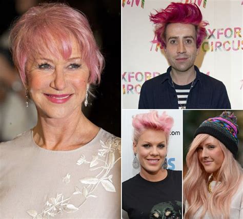 Celebrities Who Have Experimented With Pink Hair Hello